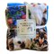 Cats on Cats Anti-Pill Premium No-Sew Throw Fleece Fabric Kit (72x60)